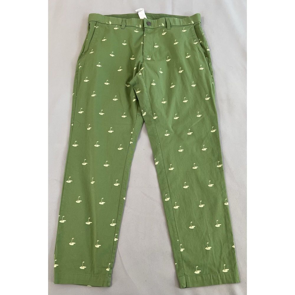 Mens Fabletics The High Side Chino Pants Black Classic Fit 34x‎ 30